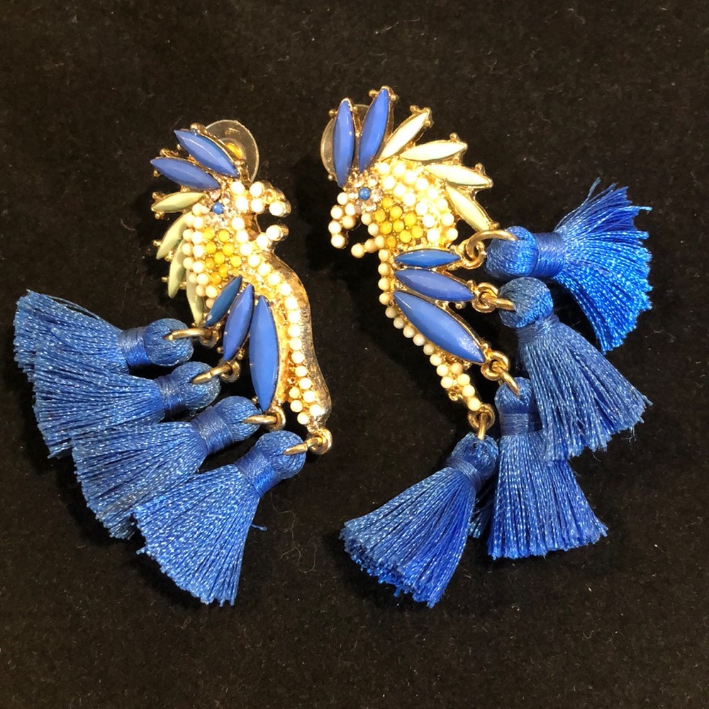 Blue Bird Earring Sold as preloved
